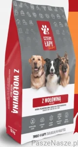Cztery Łapy Basic Wołowina 20 kg -Sucha Karma dla Psa