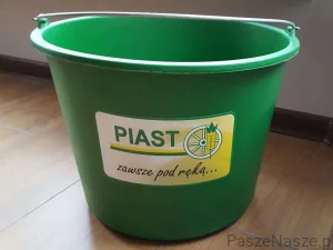 Wiadro plastikowe 16 l do paszy / ziarna / wody